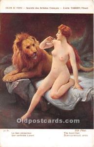 Le Lion Amoureux The Lover Lion Nude Unused 