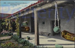 A GLIMPSE OF RAMONA'S HOME #3 ROMANA'S WEDDING PLACE SAN DIEGO CALIFORNIA