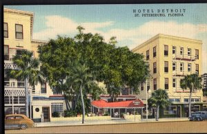 Florida ST. PETERSBURG Hotel Detroit Corner Central Ave and 2nd Street LINEN