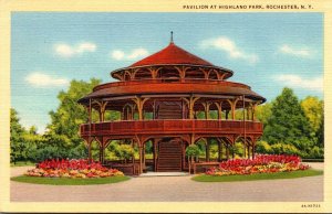 New York Rochester Pavilion At Highland Park Curteich