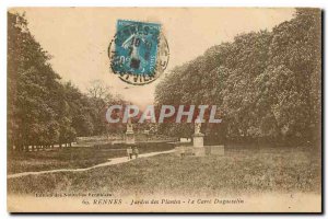 Old Postcard Rennes Jardin des Plantes