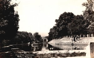 Postcard Jardin Borda Garden Colec. Vasquez Cuernavaca Morelos Mexico RPPC