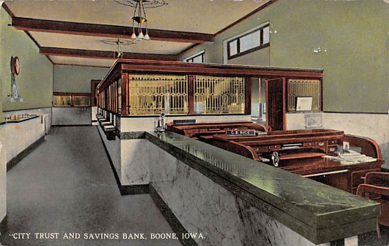 City Trust and Savings Bank Boone, Iowa