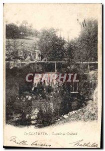 Old Postcard The shelf Cascade Gothard