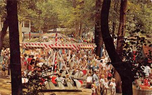 Kiddieland Rolling Green Park Amusement Park Selinsgrove PA postcard