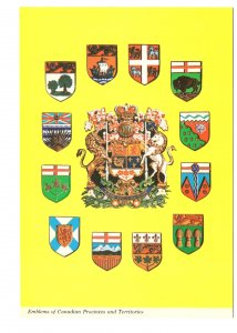Emblems of Canada Provinces and Territories