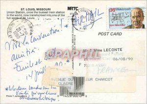 Modern Postcard Union Station Saint Louis Shops Biergarten Train Shed Great H...