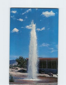 Postcard Roadside Geyser Woodside Utah USA