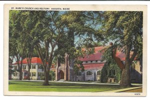 Augusta, ME - St. Mark's Church and Rectory