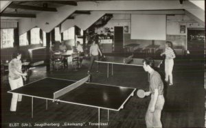 Ping Pong Table Tennis Elst Jeugdherberg Eikelkamp Toneelzaal RPPC