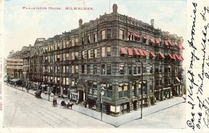 Postcard Antique View of Plankinton House Hotel in Milwaukee, WI.         S7