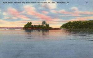 VT - Rock Island, Malletts Bay, Lake Champlain