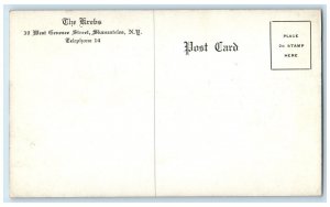 c1910's The Krebs Interior View Chairs Skaneateles New York NY Antique Postcard 