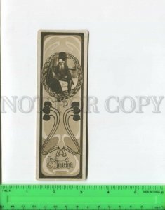 466457 RUSSIA writer Count Leo Tolstoy Art Nouveau bookmark format postcard