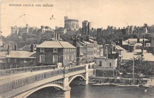 BR58242 windsor castle and bridge   uk