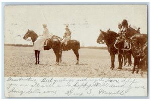 Germany Postcard Germany Royalty Riding Horses 1906 Posted RPPC Photo