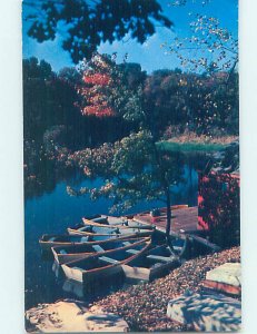 Pre-1980 BOAT DOCK Palenville In Catskills by Saugerties & Kingston NY AD5468