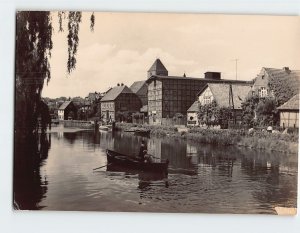 Postcard An der Elde, Erholungsort Plau, Germany