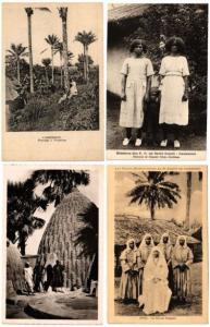 CAMEROUN CAMEROON ETHNIC TYPES indigenes 35 CPA pre-1940