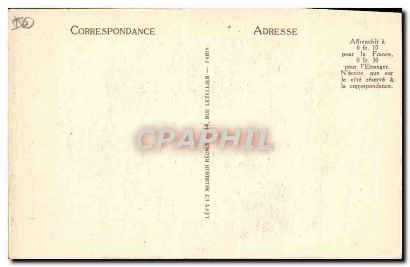 Old Postcard Mont St Michel Basilica Choir