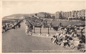 uk30852 grand hotel and western lawns eastbourne real photo uk
