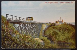 Mauch Chunk, PA - Mt. Pisgah Trestle - Early 1900s