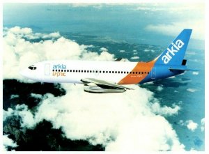 Arkia Airlines Airplane Postcard