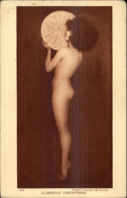 Nude Woman Afro Hair La Danseuse Constantinova Pierre Carrier-Belleuse PC