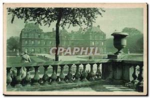 Old Postcard Paris Luxembourg Palace