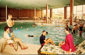 New York Loch Sheldrake Charles and Lillian Brown's Hotel Indoor Swimmin...