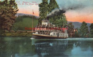 Steamer, Idaho, Saint Joe River, Edward H. Mitchell