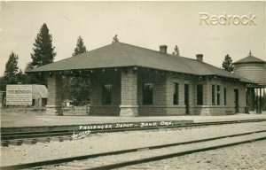 OR, Bend, Oregon, Railroad Depot, Seward, RPPC