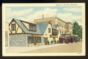 Marshall, Michigan/MI Postcard,  Schuler's Motel & Grill