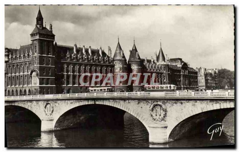 Modern Postcard Paris and Wonders Palace of Justice and the Conciergerie