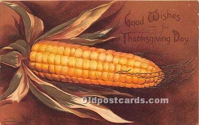 Artist Ellen Clapsaddle Thanksgiving Greetings 1908 