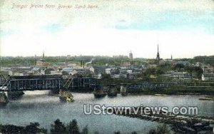 Brewer Sand Bank - Bangor, Maine ME Postcard