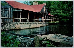 Vtg Wessminster Massachusetts MA 1761 Old Mill Restaurant Postcard