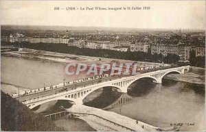 Old Postcard Lyon Wilson Bridge Inaugurated July 14, 1918
