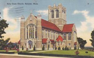 Holy Cross Church - Holyoke MA, Massachusetts - pm 1953