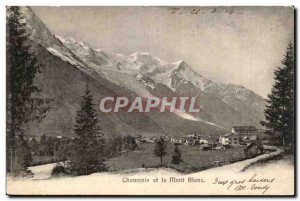 Chamonix - Mont Blanc - Old Postcard