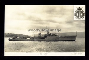 na7252 - Royal Navy Warship - HMS Murray, F91 - postcard