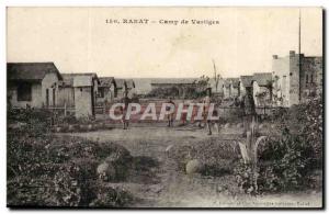 Rabat Morocco Old Postcard Camp Vartiges