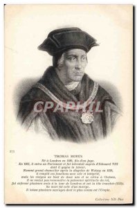 Old Postcard Thomas More Chancellor