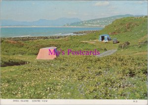 Wales Postcard - Shell Island Centre View, Camping   RR20472