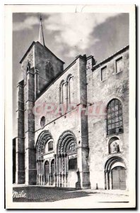 Old Postcard Avallon Yonne Church of Saint Lazarus