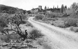 1940s Picket Post House Superior Arizona #M-43 RPPC Photo Postcard Cook 4663