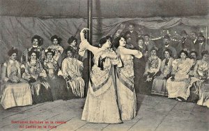 SPAIN~SEVILLANAS BALLADAS en la CASETA del CASINO en la FERIA~PHOTO POSTCARD