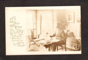 VT President Coolidge Oath Office Plymouth Vermont RPPC RP Real Photo Postcard