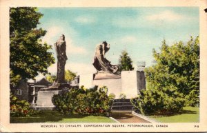 Canada Peterborough Confederation Square Memorial To Chivalry