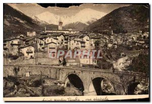 Postcard Old Saint Martin Vesubie general view